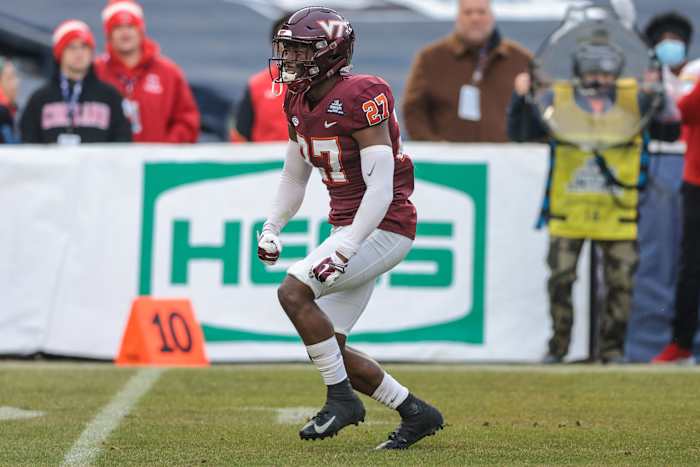 Virginia Tech Defensive Back Armani Chatman